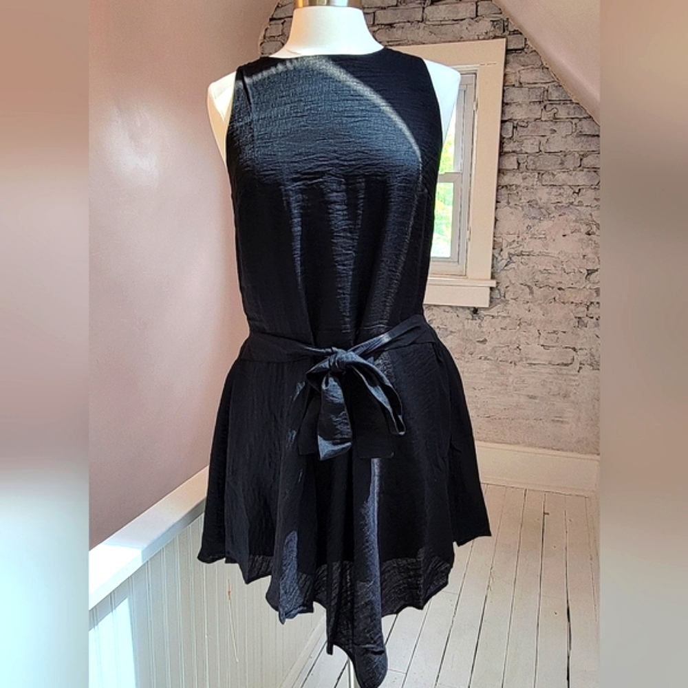 NWT Three of Something Pocketwatch Black Dress